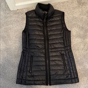 Michael Kors Quilted Black Vest